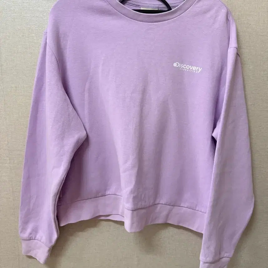 [BUNJANG] Discovery Expedition Lavender Sweatshirt Size 100 / (여성복) 디스커버리 익스페디션 라벤더 맨투맨 100