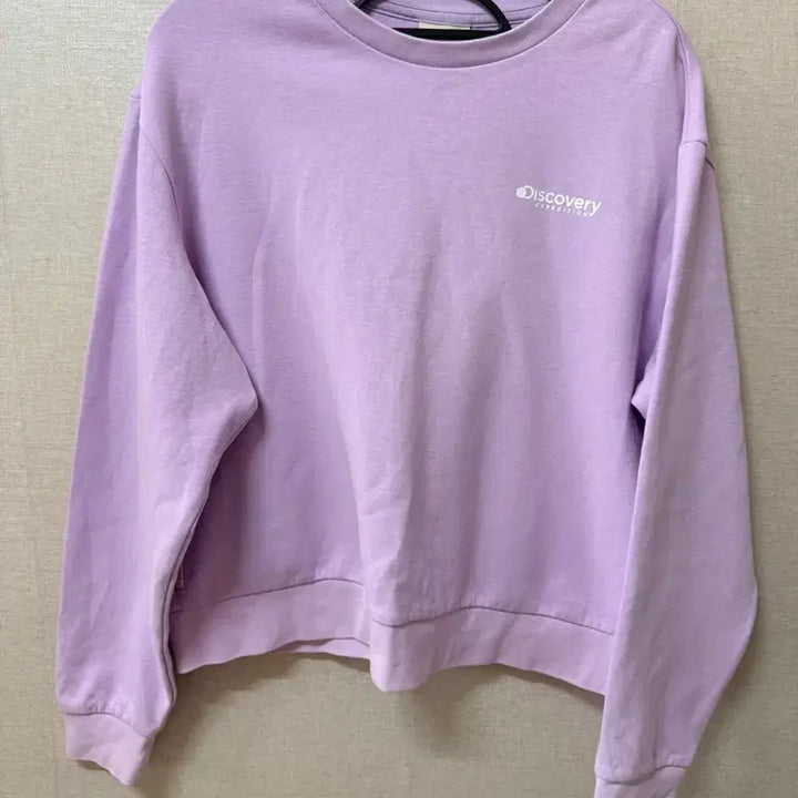 [BUNJANG] Discovery Expedition Lavender Sweatshirt Size 100 / (여성복) 디스커버리 익스페디션 라벤더 맨투맨 100