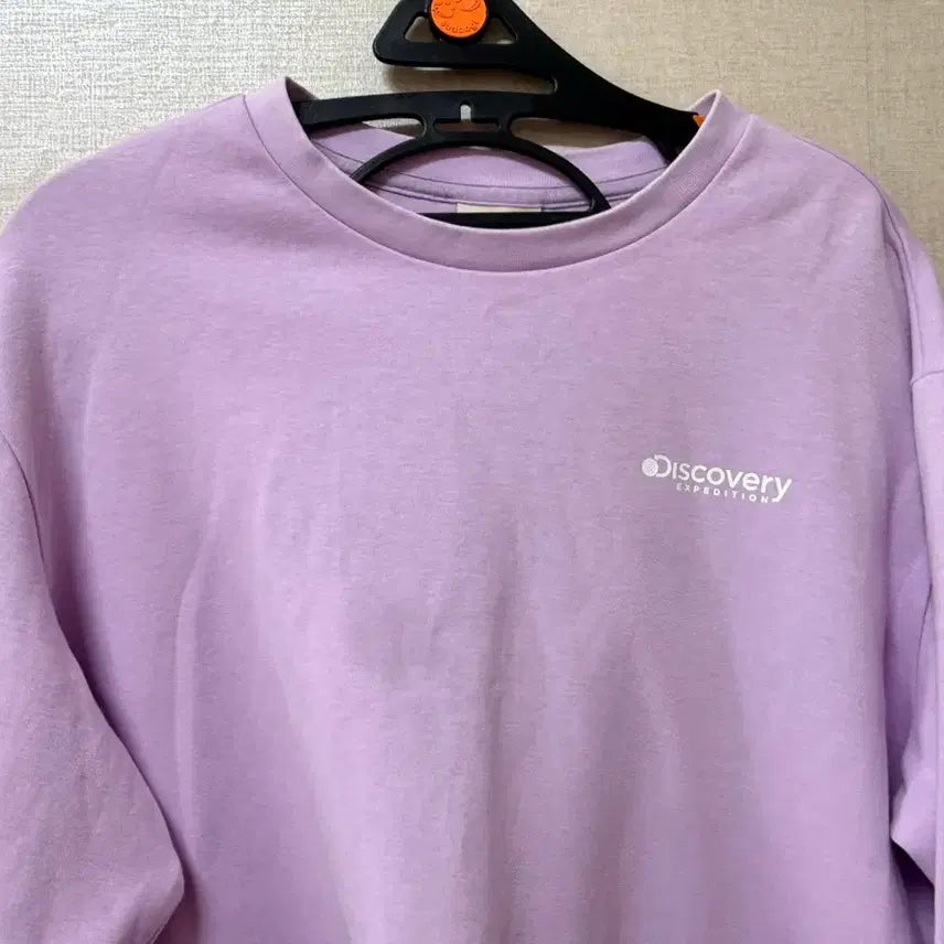 [BUNJANG] Discovery Expedition Lavender Sweatshirt Size 100 / (여성복) 디스커버리 익스페디션 라벤더 맨투맨 100