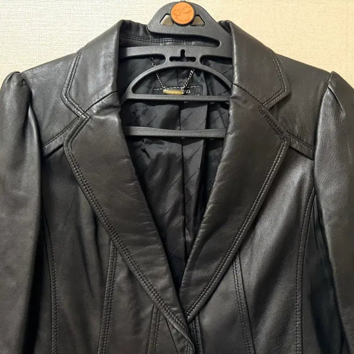 [BUNJANG] Compagna Black Lambskin Jacket Size 55 / (여성복) 꼼빠니아 블랙 양가죽 자켓 블랙 55