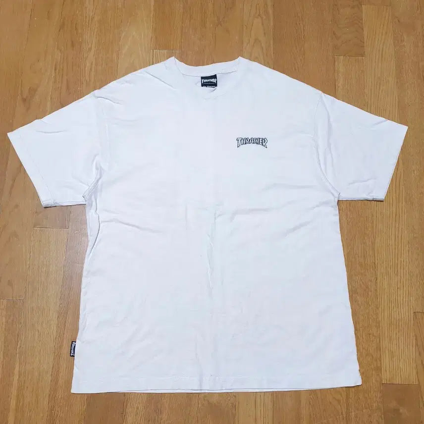 [BUNJANG] Thrasher Back Logo T-Shirt / [L] 트래셔(THRASHER) 백로고 티셔츠