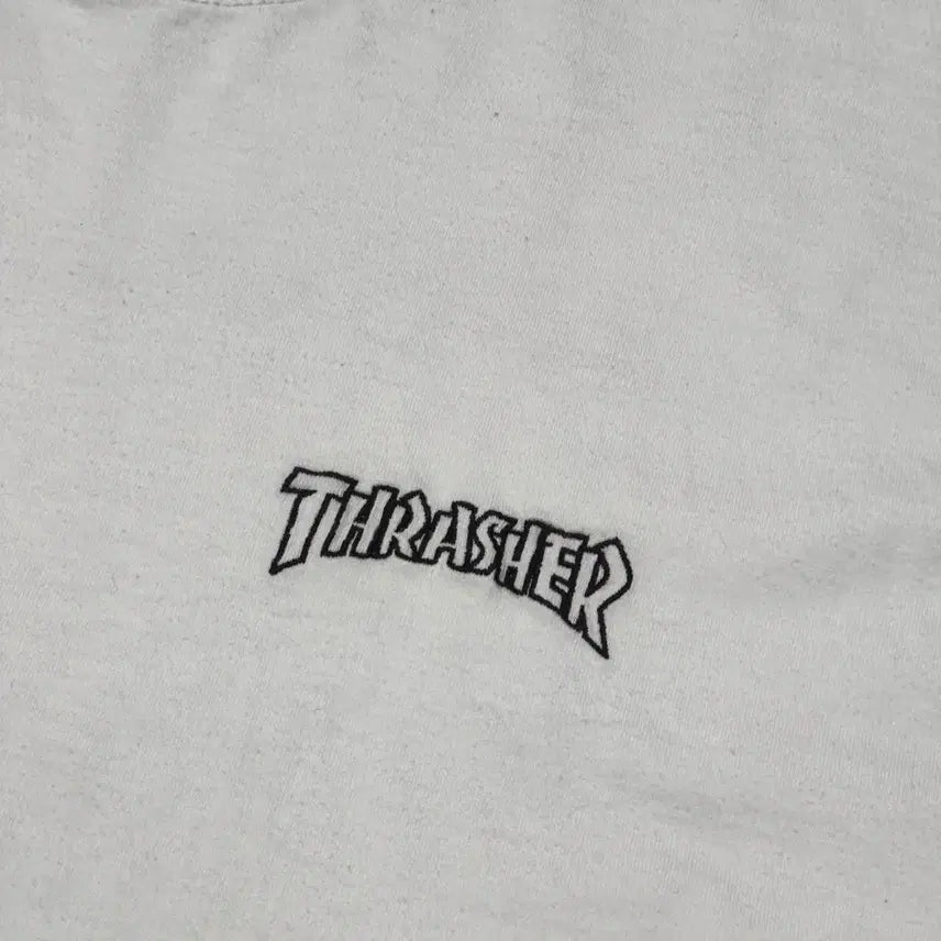 [BUNJANG] Thrasher Back Logo T-Shirt / [L] 트래셔(THRASHER) 백로고 티셔츠