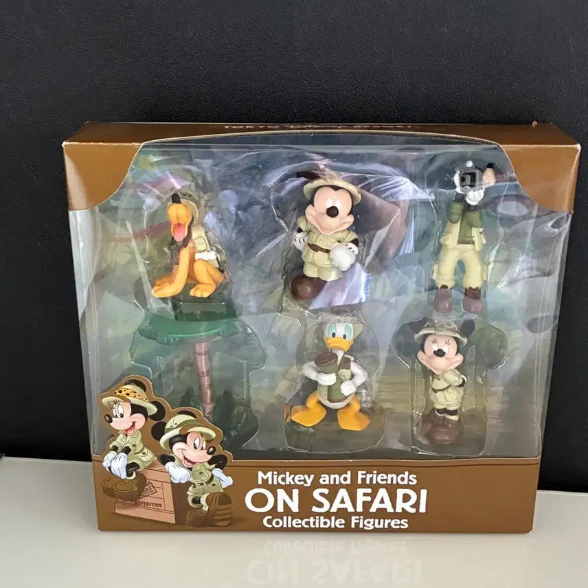 [BUNJANG] Disney Mickey and Friends On Safari Figure Set / 디즈니 미키와 친구들 온 사파리 피규어 세트