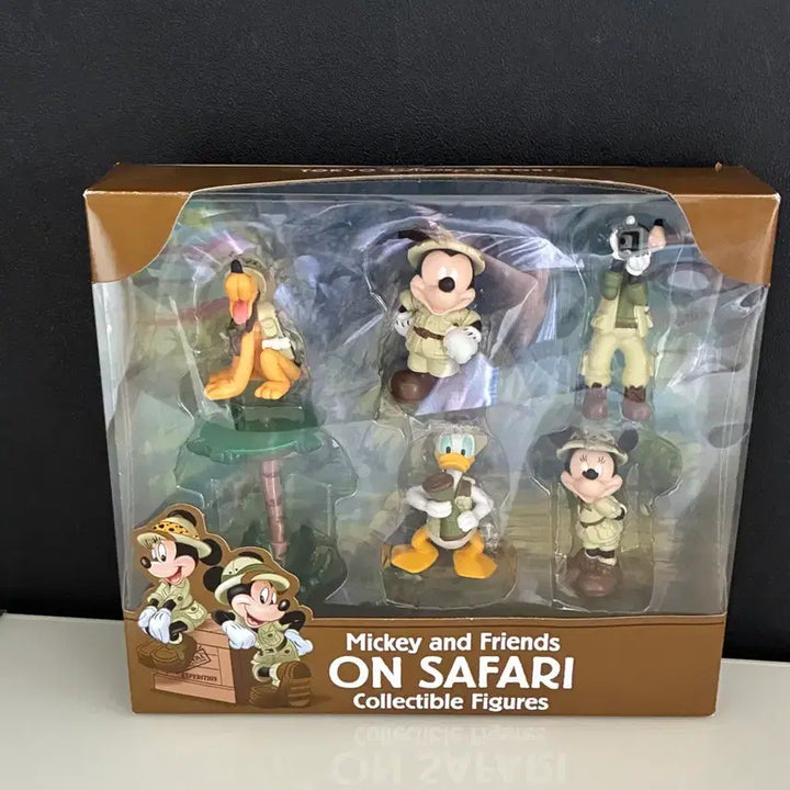 [BUNJANG] Disney Mickey and Friends On Safari Figure Set / 디즈니 미키와 친구들 온 사파리 피규어 세트