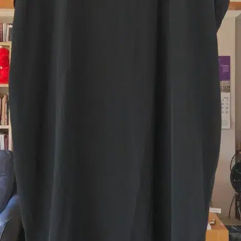 [BUNJANG] COS Black Silk Shirt Dress / COS 블랙 실크 셔츠 원피스