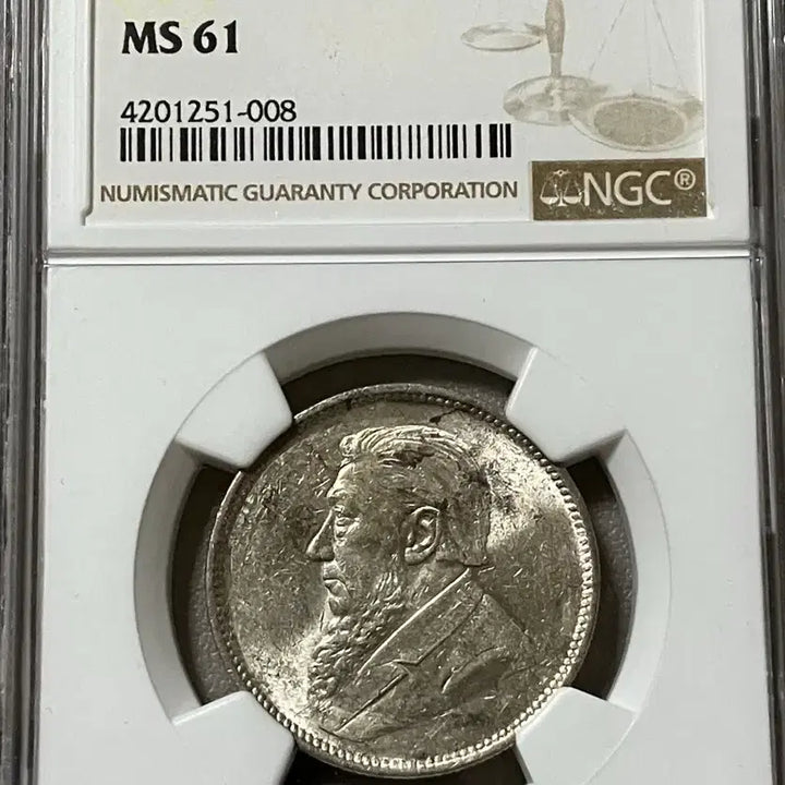 [BUNJANG] South Africa 2 Shillings 1897 NGC MS 61 / NGC 1897년 남아공 2실링 MS 61