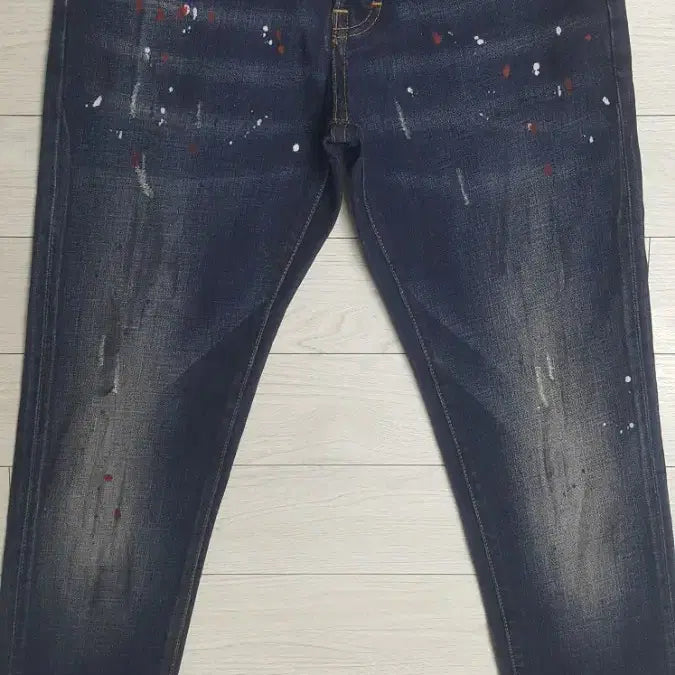 [BUNJANG] DSQUARED2 Slim Fit Red Patch Denim Jeans (30-31 inch) / 디스퀘어드2(사방스판) 레드패치데님 30~31인치(No.249)새상품!