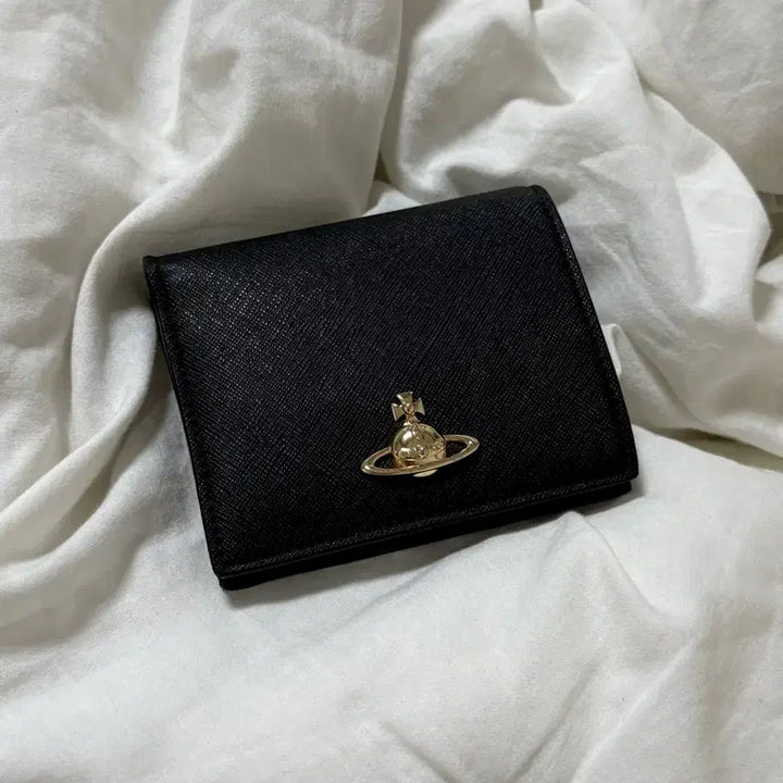 [BUNJANG] Vivienne Westwood Leather Bifold Wallet / 비비안웨스트우드 반지갑