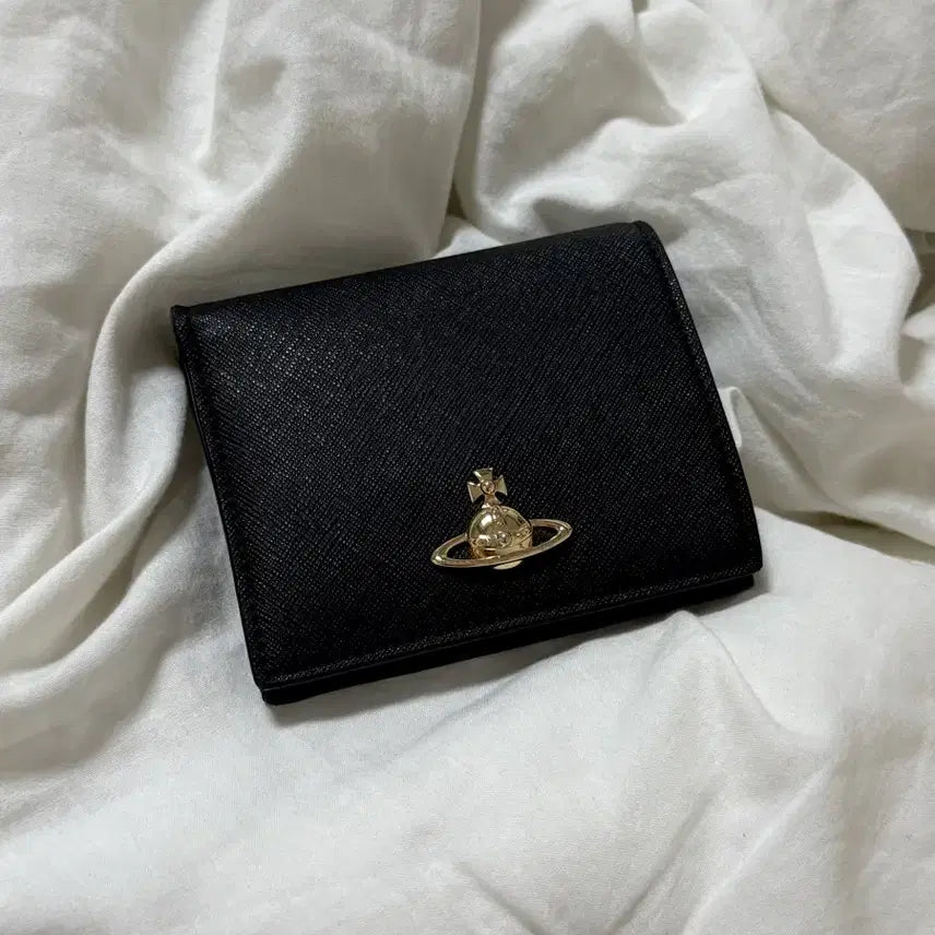 [BUNJANG] Vivienne Westwood Leather Bifold Wallet / 비비안웨스트우드 반지갑