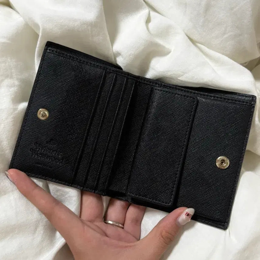 [BUNJANG] Vivienne Westwood Leather Bifold Wallet / 비비안웨스트우드 반지갑