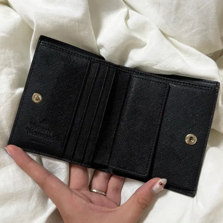 [BUNJANG] Vivienne Westwood Leather Bifold Wallet / 비비안웨스트우드 반지갑