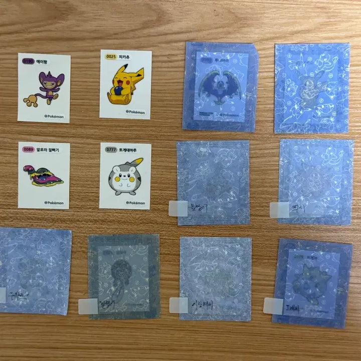 [BUNJANG] Pokemon 30th Anniversary Ppongppong Bread Stickers (Sealed) / 포켓몬스터 포켓몬 포켓몬빵 30주년 띠부씰 미개봉