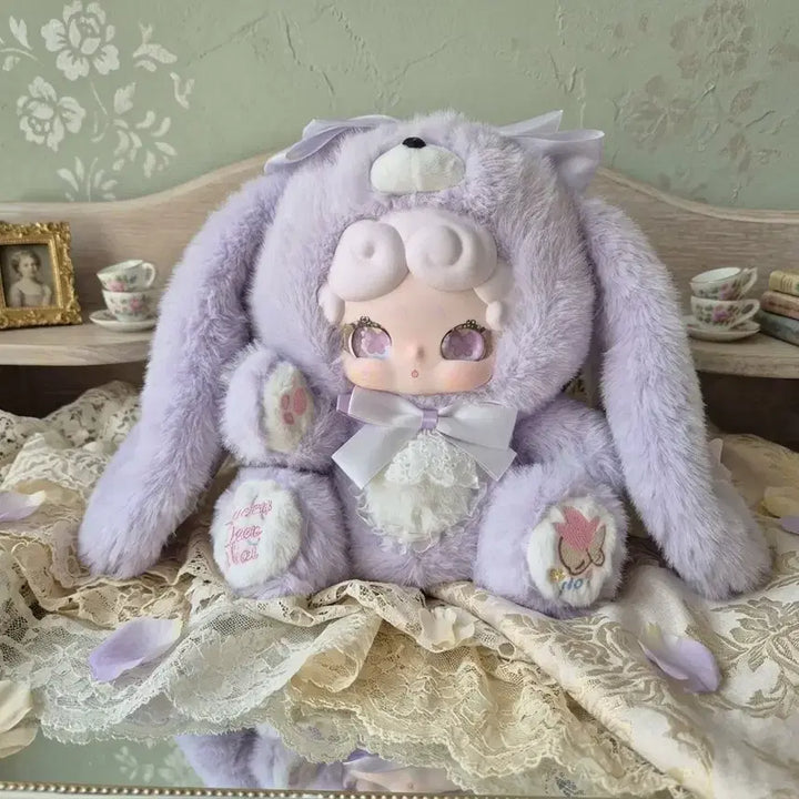 [BUNJANG] Bamtooki 600 Purple Plush Toy / 밤토끼 600보라색