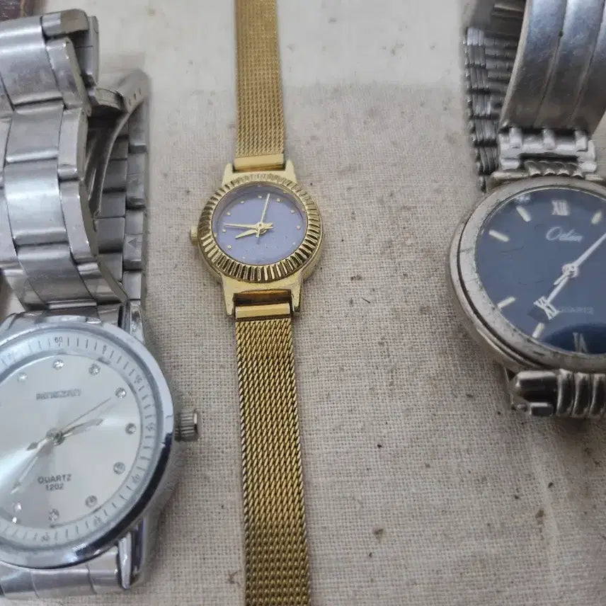 [BUNJANG] Vintage Used Wristwatches Bundle (16 Pieces) / 빈티지  사용제 손목시계 16개 입니다