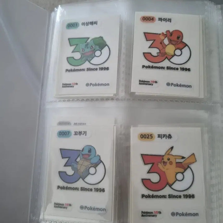 [BUNJANG] Pokemon Bread Season 5 Full Set Stickers / 시즌5 띠부씰 (전종)