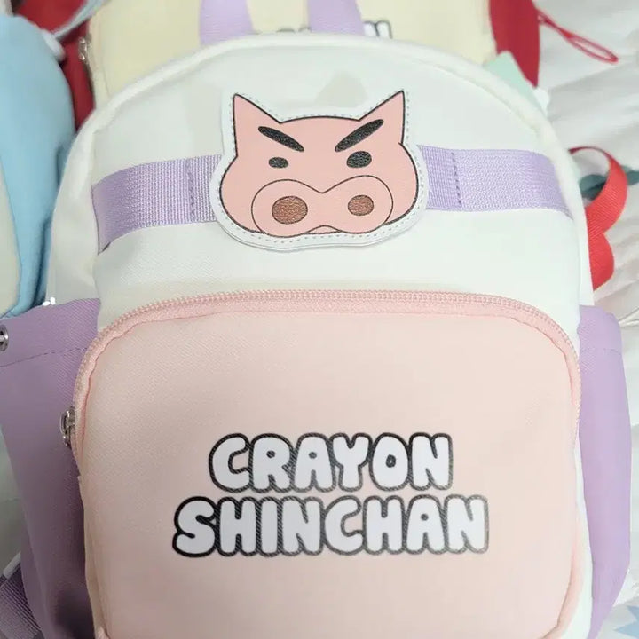 [BUNJANG] Official Crayon Shin-chan Mini Backpack / [정품] 짱구캐릭터 미니백팩 판매 (부리부리맨, 흰둥이, 짱구 등)