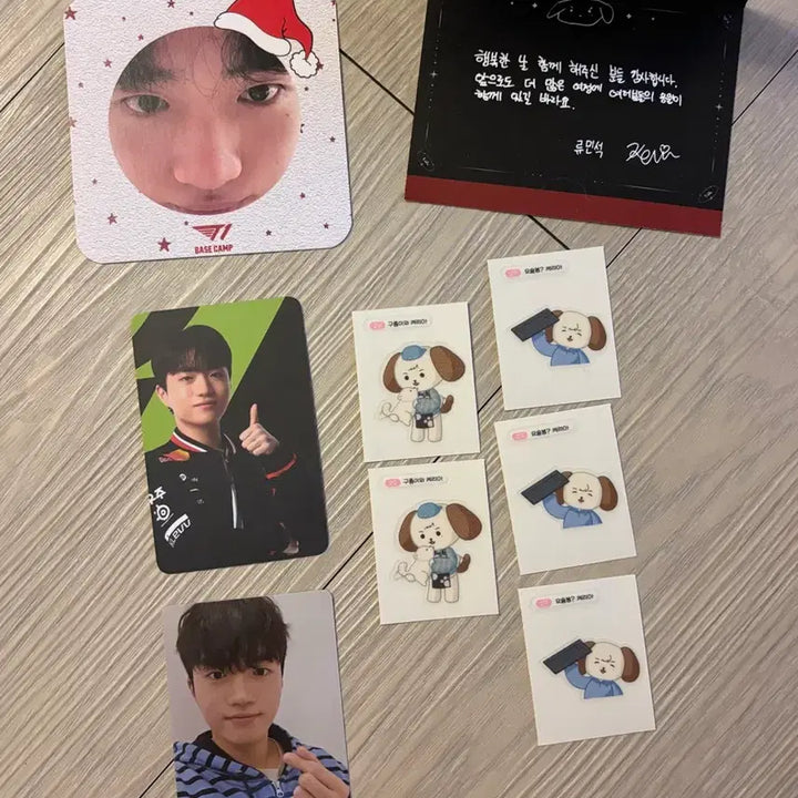 [BUNJANG] T1 Keria Homeground Letter Photocard Set / 티원 케리아굿즈세트 홈그라운드 편지 포카