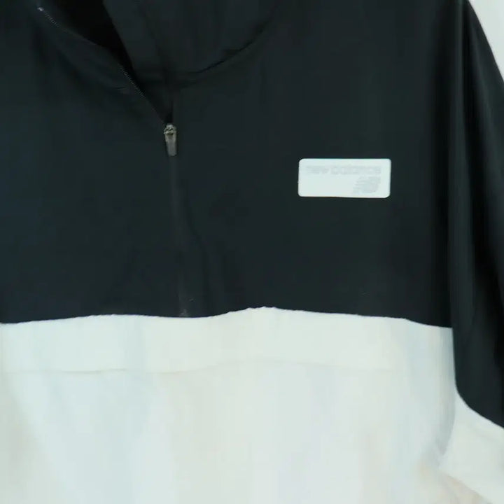 [BUNJANG] New Balance Anorak Half-Zip Windbreaker Nylon Navy M / 뉴발란스 New Balance 정품 아노락 반집업 바람막이  M 고프코어