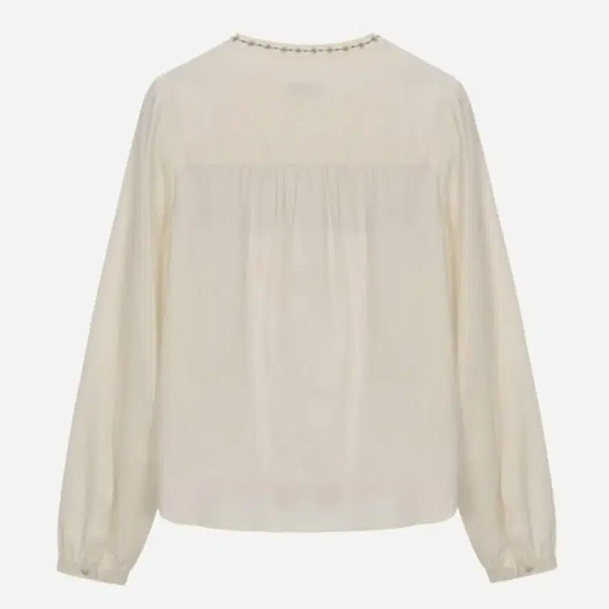 [BUNJANG] Thursday Island See-through Open Blouse / 써스데이아일랜드 시스루 오픈 블라우스