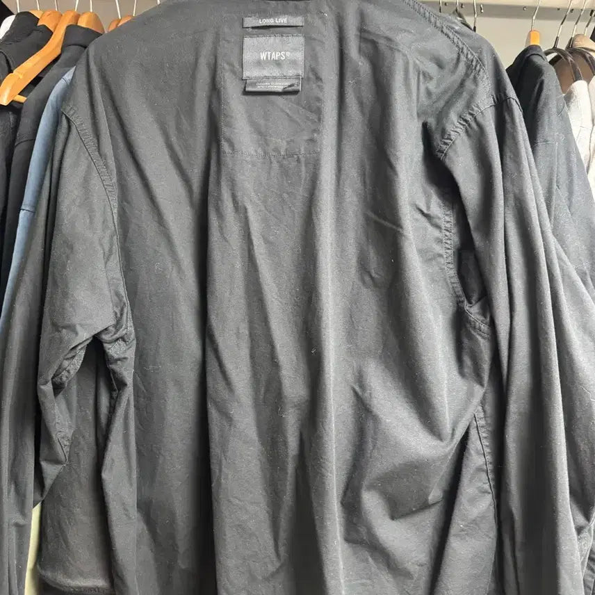 [BUNJANG] WTAPS 22 Season Black Shirt Size 4 / 더블탭스 wtaps 22시즌 블랙셔츠 4사이즈