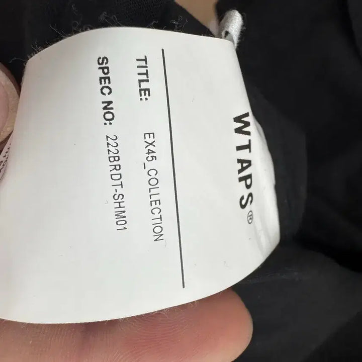 [BUNJANG] WTAPS 22 Season Black Shirt Size 4 / 더블탭스 wtaps 22시즌 블랙셔츠 4사이즈