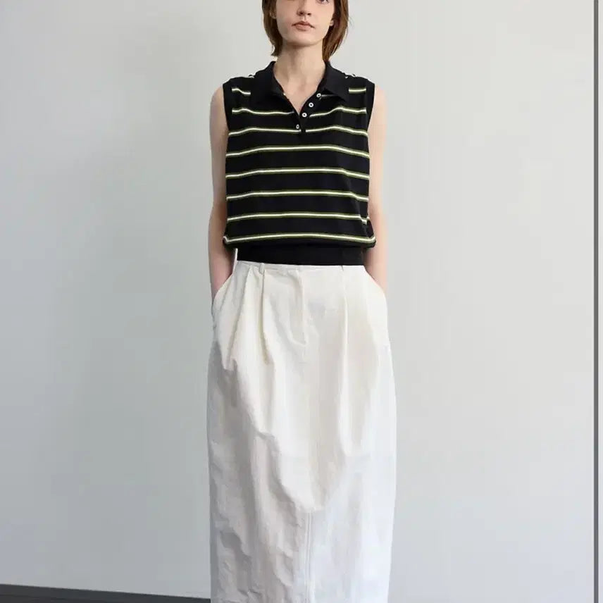 [BUNJANG] Mundal Bud Skirt - Ivory (S) / 문달 bud skirt - ivory S
