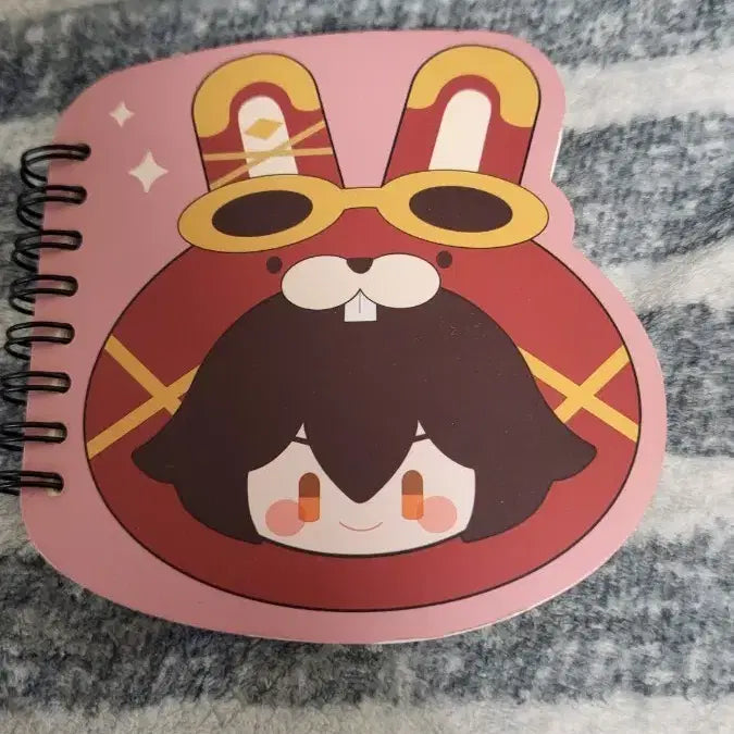 [BUNJANG] Genshin Impact Amber "Count of Monte Cristo" Notebook / 원신 엠버 토끼백작 손노트