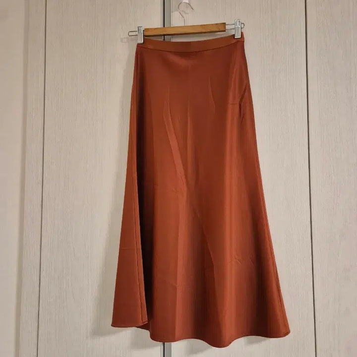 [BUNJANG] SIE Long Flare Skirt - Brown / sie 시에 롱 스커트