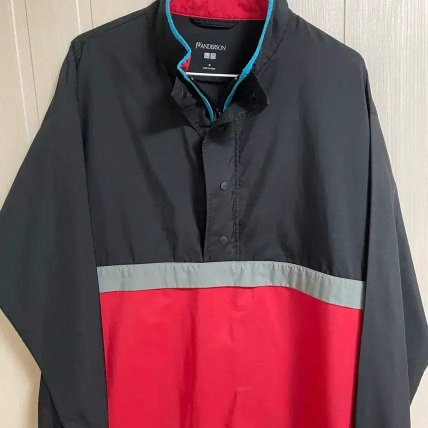 [BUNJANG] Uniqlo JW Anderson Anorak Pullover Half-Zip M / 유니클로 jw앤더슨 아노락 풀오버 반집업 M사이즈