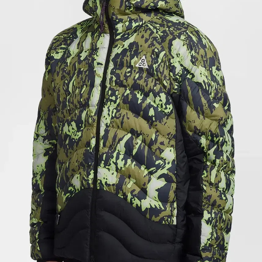 [BUNJANG] Nike ACG Lava Flow Puffer Jacket College Grey M / 나이키 ACG 라바플로우 컬리지 그레이 M 95