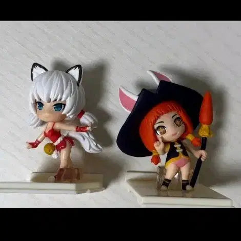 [BUNJANG] Monster Tamers Bishoujo Character Figure Set (2 Types) / 몬스터길들이기 미소녀 캐릭터 피규어 2종 세트
