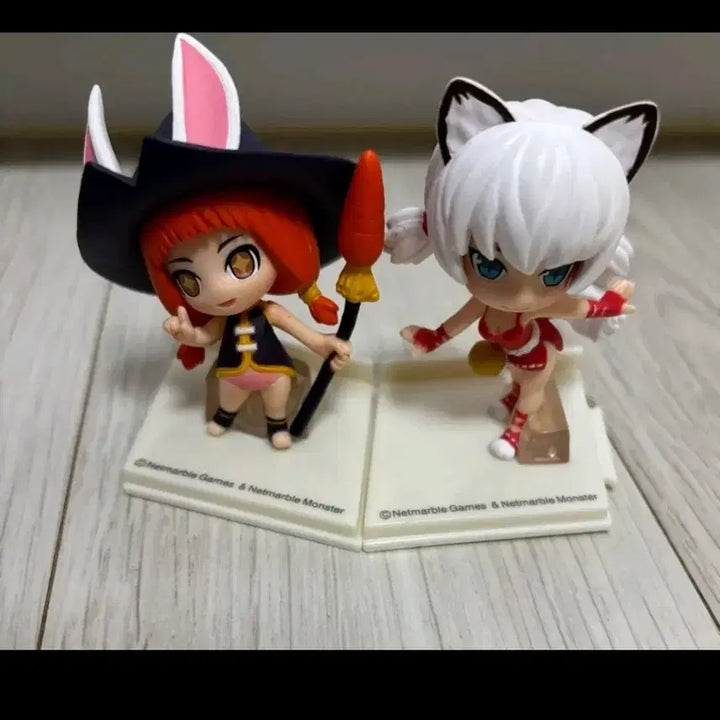 [BUNJANG] Monster Tamers Bishoujo Character Figure Set (2 Types) / 몬스터길들이기 미소녀 캐릭터 피규어 2종 세트