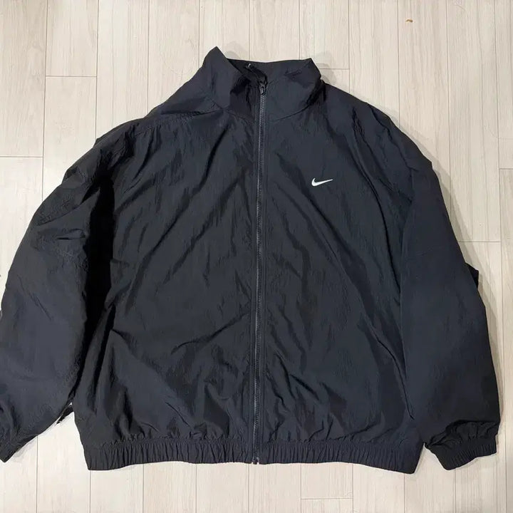 [SOLD OUT] 나이키 NRG 스우시 우븐 트랙 자켓 블랙(XL)