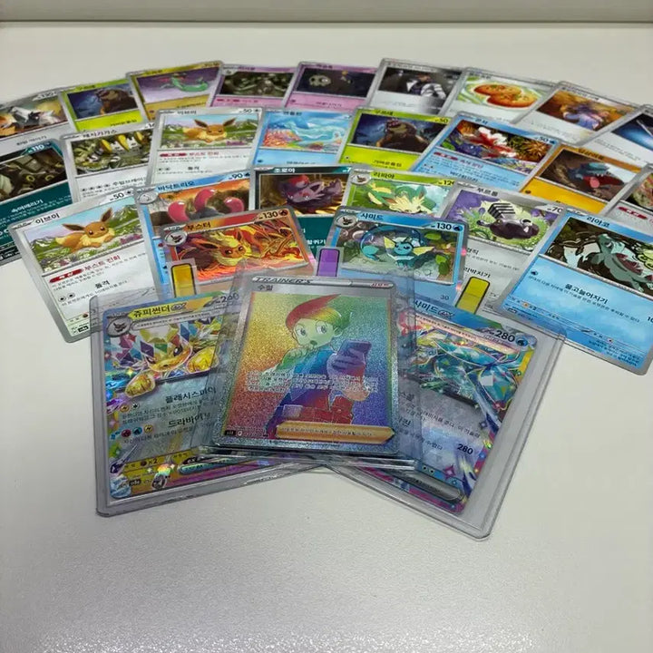 [BUNJANG] Pokemon Card Set V 2 Cards + Trainer Cards / (HR 확정!)포켓몬 카드 V 2장 + 트레이너스 7천원 특가
