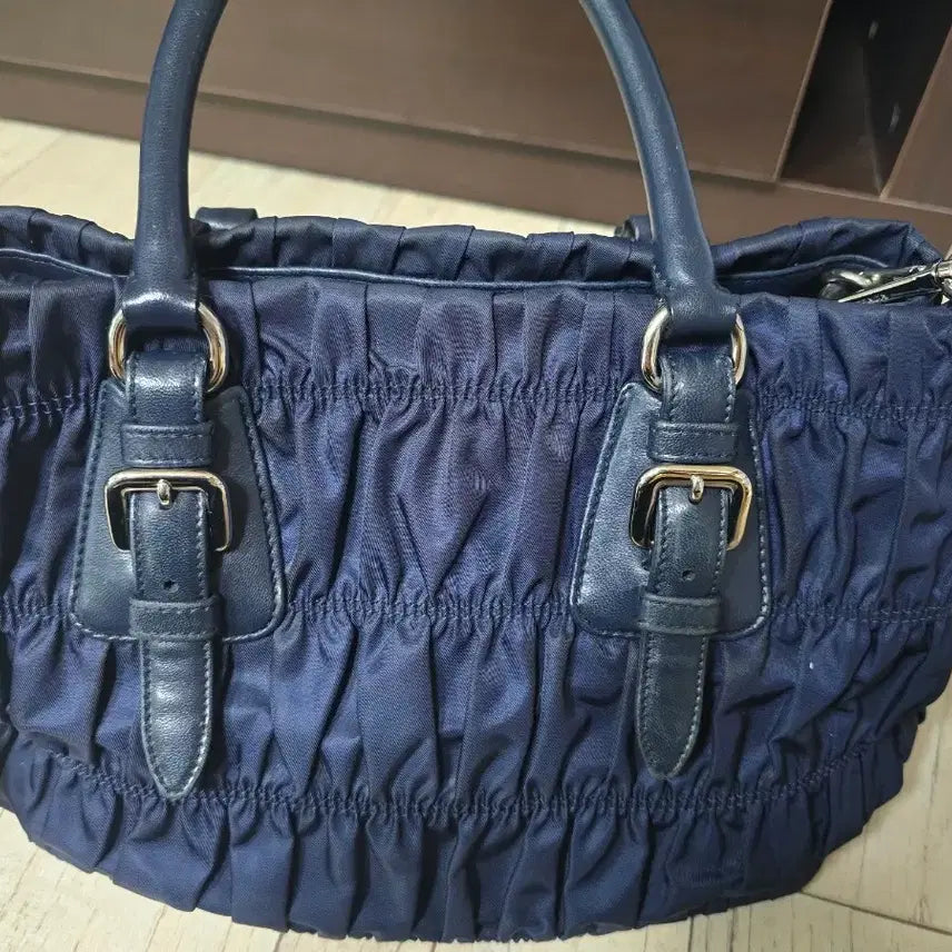 [BUNJANG] Prada Gauffre Nylon Tote Bag Baltico Navy / 프라다 가우프레 나일론 토트백 (발티코 네이비/정품)