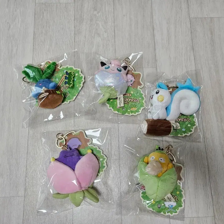 [BUNJANG] Pokemon UrbanForest Mascot Plush Bundle (Sealed) / 포켓몬 UrbanForest 마스코트 인형(미개봉) 일괄판매