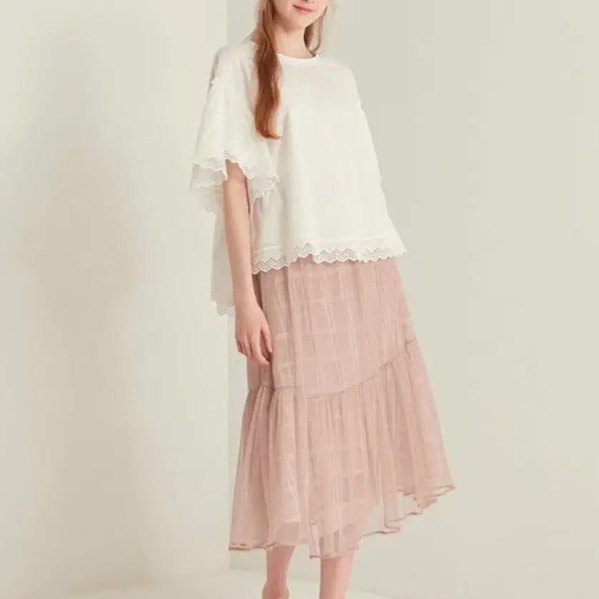 [BUNJANG] SJ.SJ Glittering Tulle Layer Skirt / sjsj 글리터링 튤 레이어 스커트 55