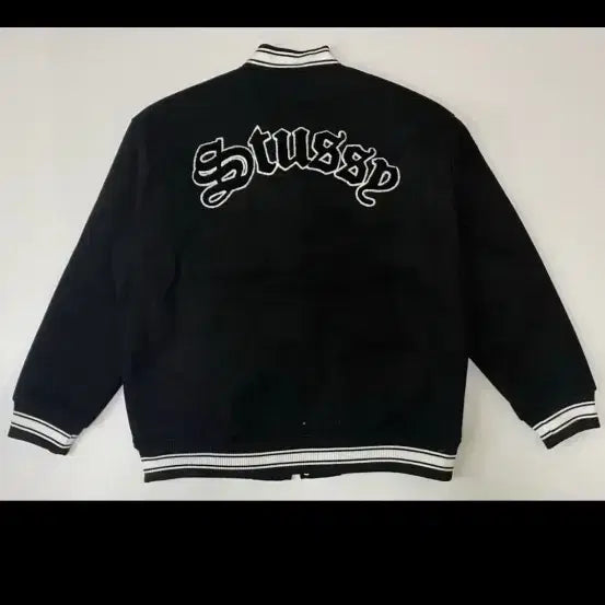 [BUNJANG] Stussy Stadium Jacket Black L / 스투시 스타디움 자켓 L 블랙