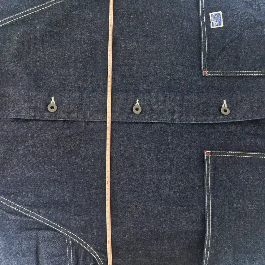 [BUNJANG] Kapital 12oz Denim Cactus Coverall Jacket Indigo Size 3 / 카피탈 12온즈 데님 캑터스 커버올 자켓 인디고 3사이즈