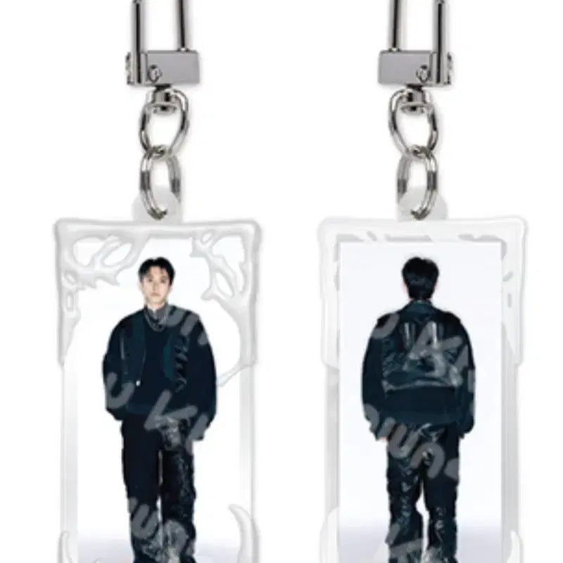[BUNJANG] EXO D.O. Mini Frame Keyring / 엑소 디오 미니 프레임 키링