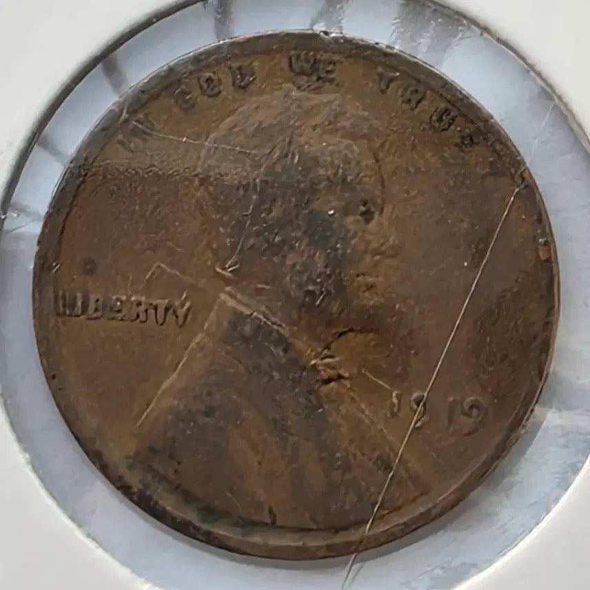 [BUNJANG] 1919 Lincoln Cent Philadelphia Penny / 링컨 1센트 1919년도 필라델피아 페니