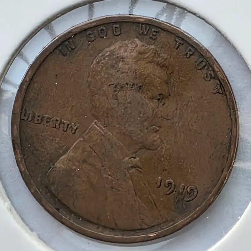 [BUNJANG] 1919 Lincoln Cent Philadelphia Mint Penny / 링컨 1센트 1919년도 필라델피아 페니