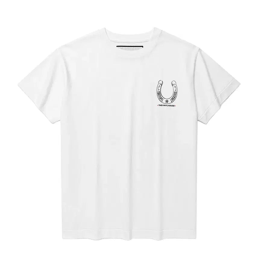 [BUNJANG] Thevinylhouse Lucky House Tee White / (새상품)thevinylhouse LUCKY HOUSE TEE WHITE