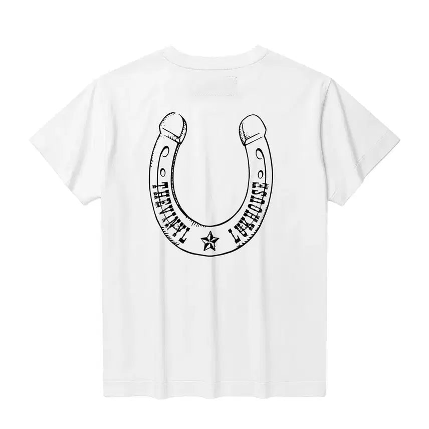 [BUNJANG] Thevinylhouse Lucky House Tee White / (새상품)thevinylhouse LUCKY HOUSE TEE WHITE