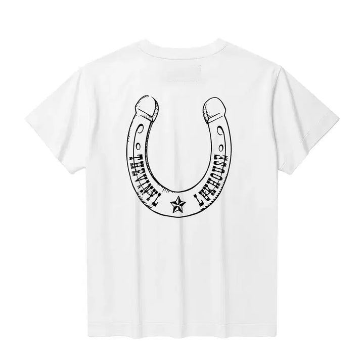 [BUNJANG] Thevinylhouse Lucky House Tee White / (새상품)thevinylhouse LUCKY HOUSE TEE WHITE