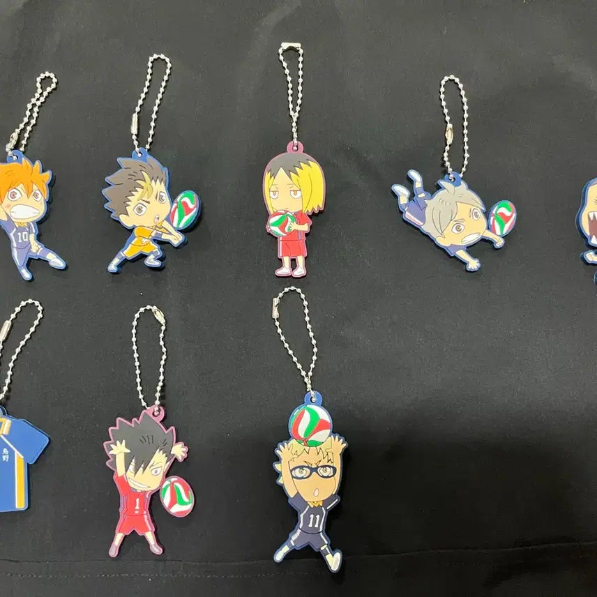 [BUNJANG] Haikyuu! Keychain Bundle Set / 하이큐 키링 일괄 판매(급처!!!!)