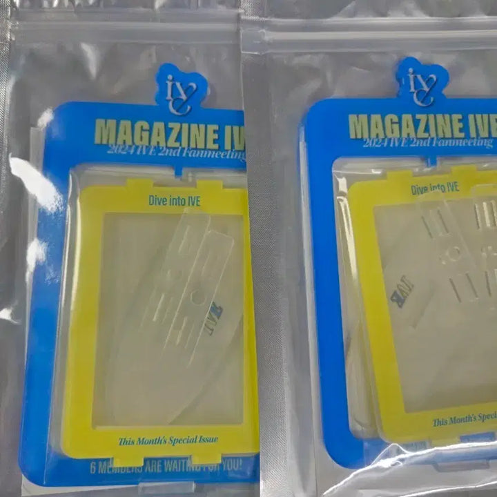 [BUNJANG] IVE Magazine MD Acrylic Turning Stand - Rei, Wonyoung, Yeseo / 미개봉) 아이브 매거진 엠디 아크릴 터닝 스탠드 판매해용! 레이원영이서