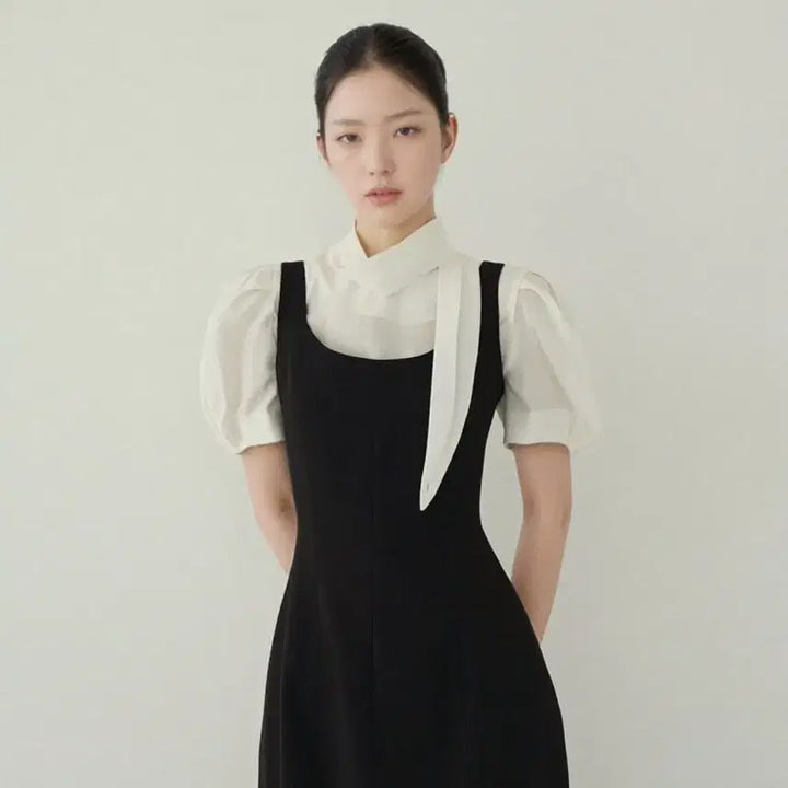 [BUNJANG] Myungjuru Blouse and Dress Set / [S] 명주루 블라우스 원피스 세트