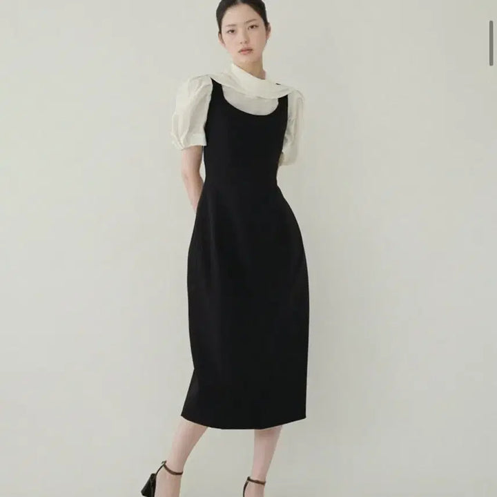 [BUNJANG] Myungjuru Blouse and Dress Set / [S] 명주루 블라우스 원피스 세트