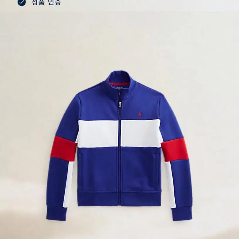 [BUNJANG] Polo Ralph Lauren Colorblock Track Jacket (Royal Blue/White/Red) / 공홈 정품 구입[미착용] 폴로 랄프로렌 컬러블록 트랙자켓 (170/88)
